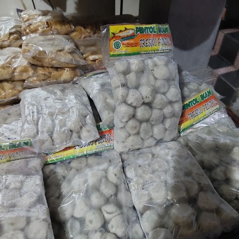 

Promo pentol ikan tresno bungkus besar free saos