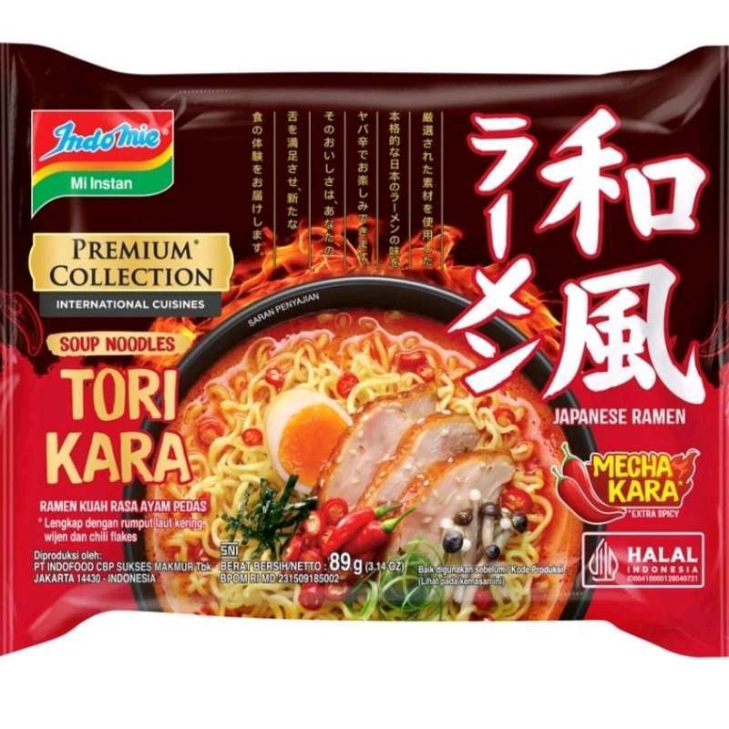 

Indomie Japanese Ramen Kuah Tori All Varian