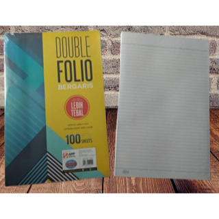 

(1Pack) Kertas Double Folio Bergaris Sinar Dunia SIDU 100s