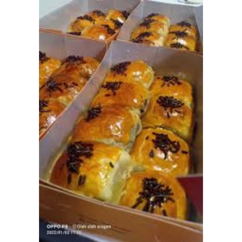 

Pisang bolen coklat keju