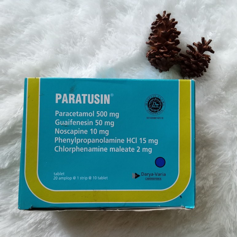 PARATUSIN | PARATUSIN TABLET | FLU | BATUK BERDAHAK | DEMAM | FLU BATUK | FLU BATUK DEMAM ANAK DEWAS
