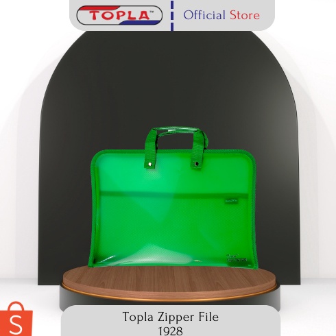 

ART X59Z Zipper File 1928 Topla Tas Sekolah Penyimpanan Dokumen F4 dengan Slot Jaring Alat Tulis