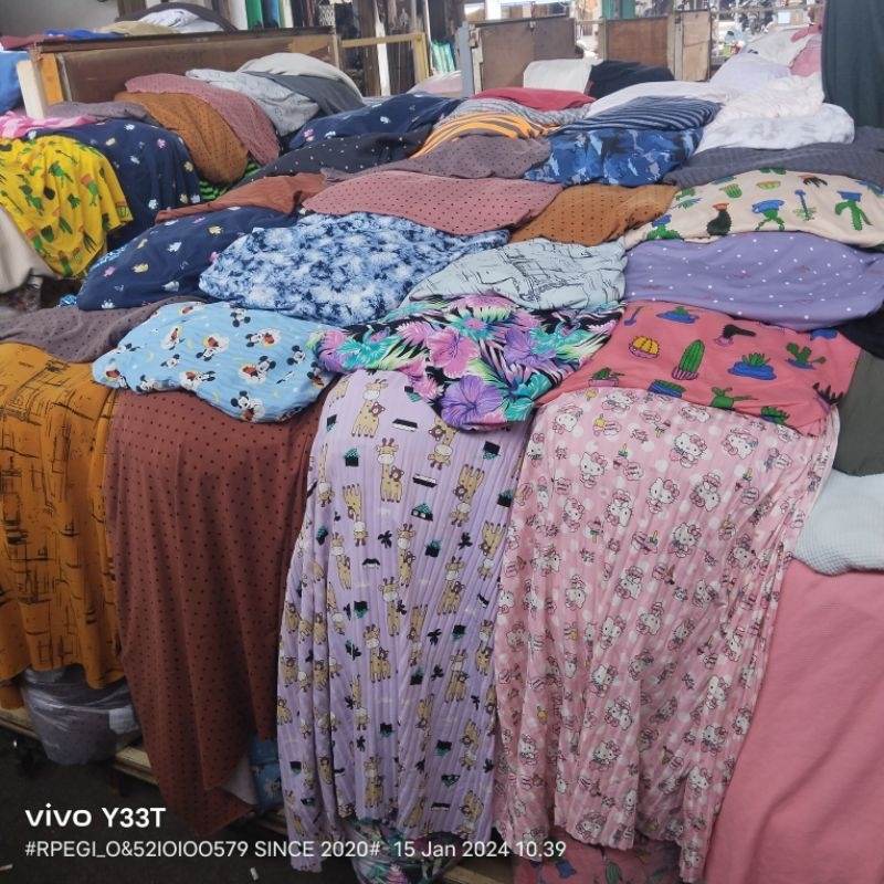 HARGA/0,5 M | BAHAN KNIT PREMIUM / BAHAN KNIT MOTIF / KAIN MANGO KNIT PREMIUM  BAHAN KAIN KAOS MOTIF