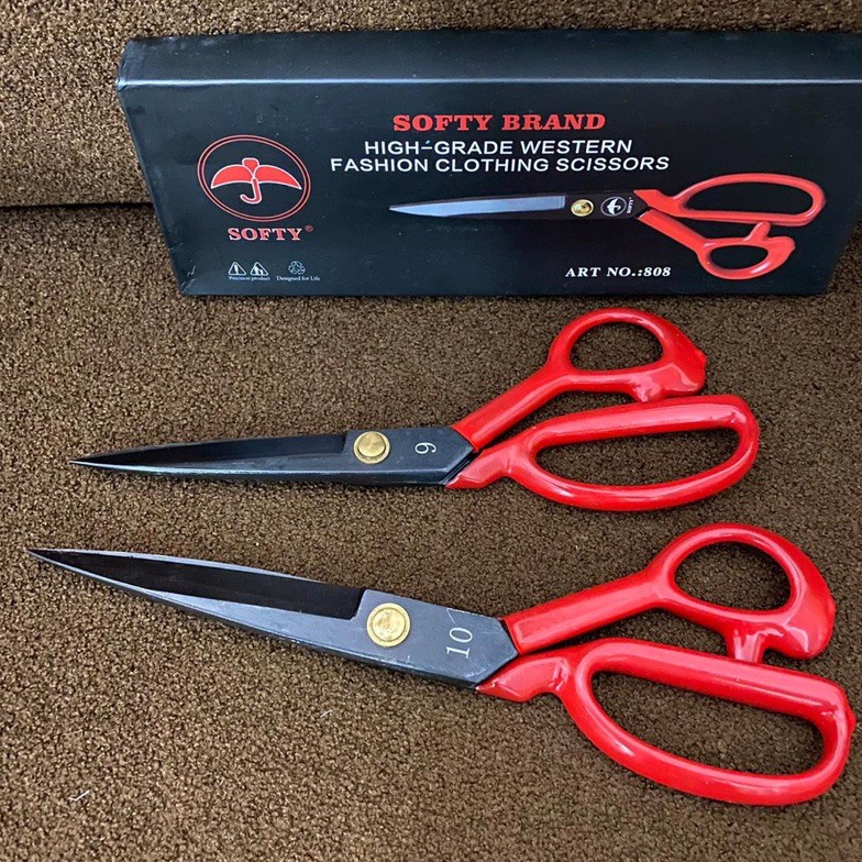 

ART W32G Gunting Kain Gagang Karet premium Gunting taylor Gunting penjahit gagang karet gunting tajam