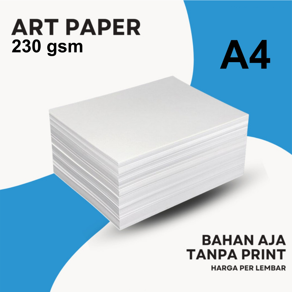 

Kertas Art Paper / Art Carton 260 Gsm F4