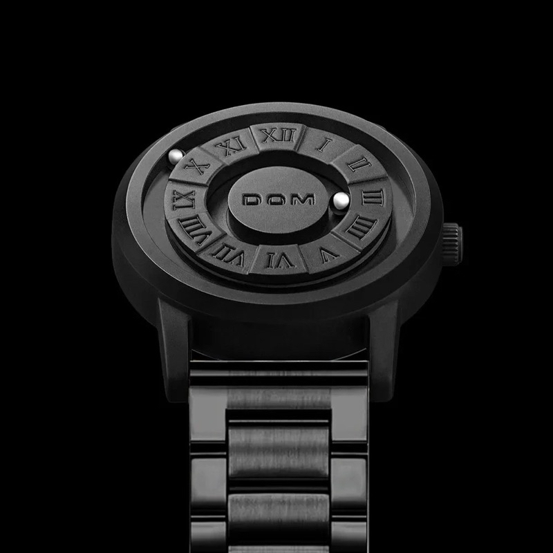 JAM TANGAN PRIA MAGNETIC POINTER DESIGN UNIK JAM TANGAN PRIA MEWAH MURAH