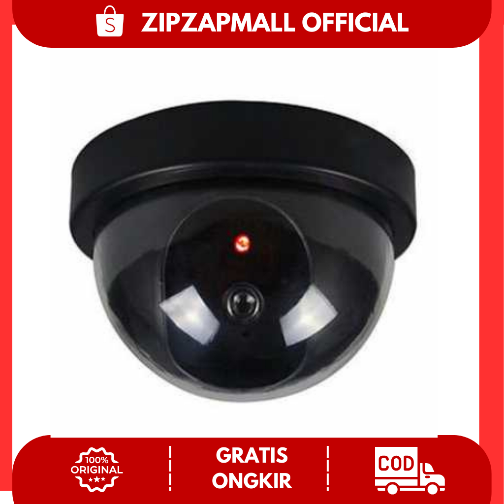 Dummy Dome CCTV / Dummy Dome Kamera Cctv Dalam Luar Indoor Outdoor Ruangan Rumah Jalan Mobil Toko Bo