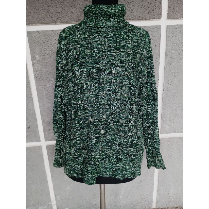 Sweater Unisex/Sweater Hijau-Preloved