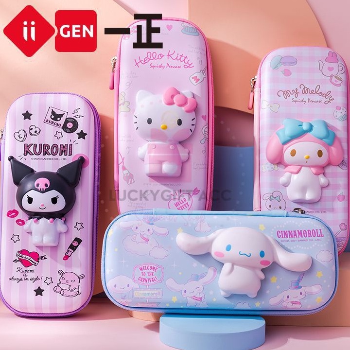 

ART A39E TEMPAT PENSIL SANRIO PREMIUM ORIGINAL KOTAK PENSIL MOTIF CINNAMOROL MELODY KUROMI
