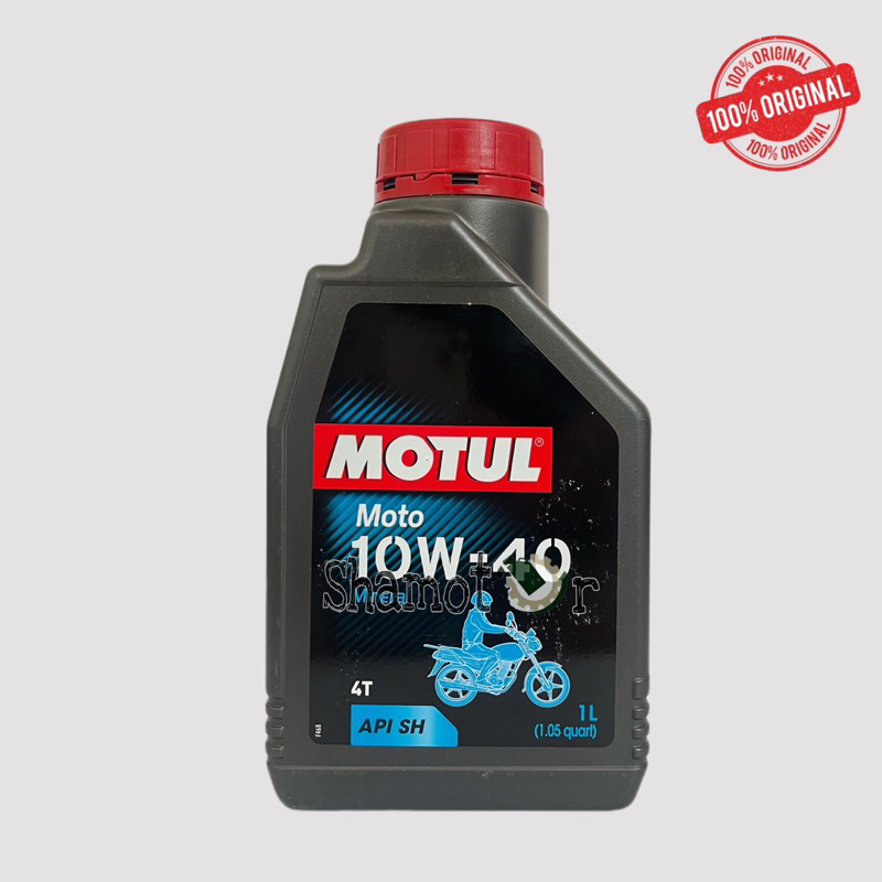 Oli Motul Moto 10W-40 1 Liter Oli Mesin Motor 4T