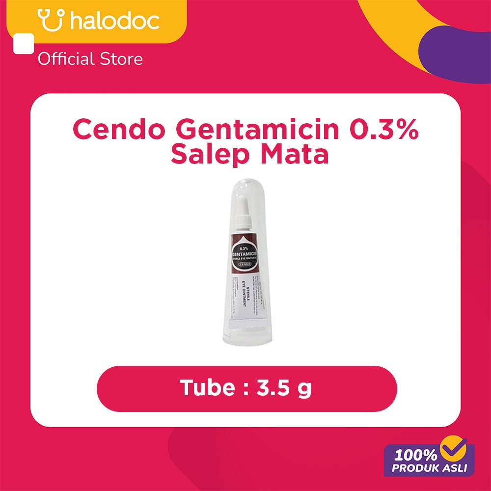 Cendo Gentamicin 0.3% Salep Mata 3.5 g