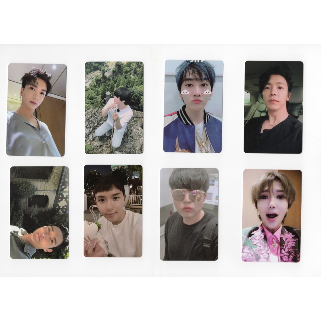 Photocard Super Junior - Suju - One More Time Album Limited PC Edition Shindong Siwon Ryowook Yesung