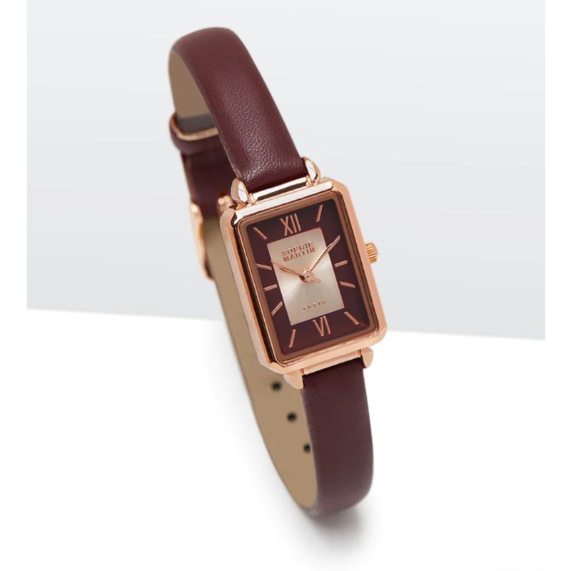 Jam tangan wanita terbaru sophie martin paris jam tangan analog simpel jam fashion wanita jam tangan