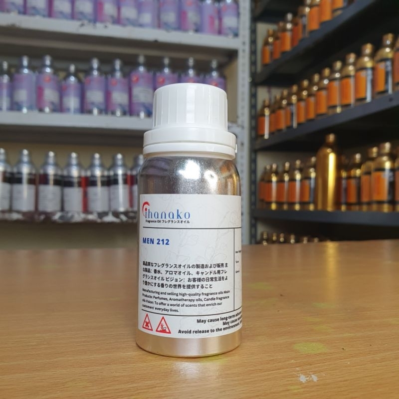 MEN 212 - 212 MEN |  BIBIT PARFUM MURNI IHANAKO FRAGRANCE JAPAN 100gram