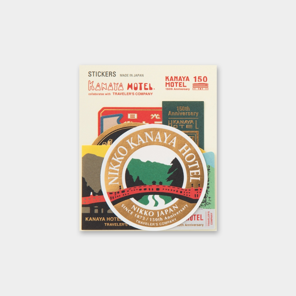 

Travelers Factory Sticker Set Limited Edition Kanaya Hotel