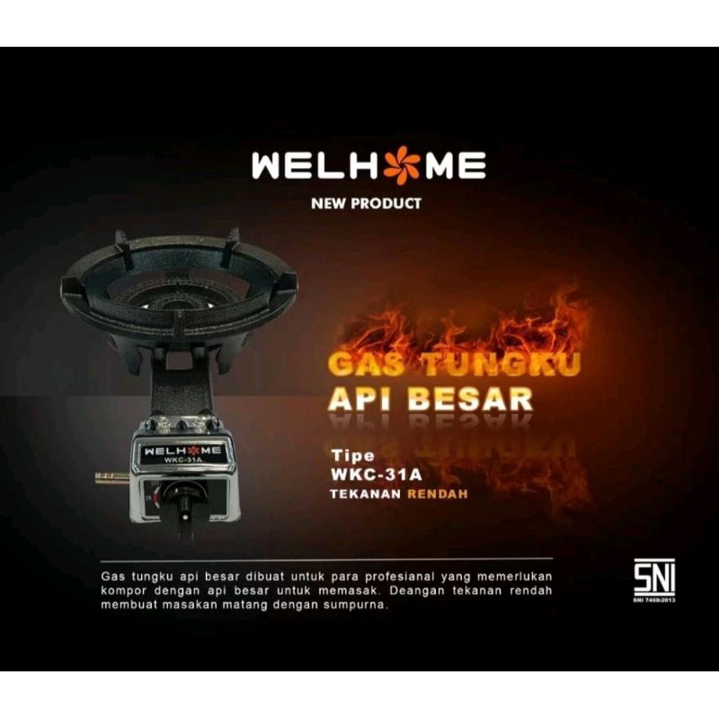 WELHOME KOMPOR GAS COR WKC-31A