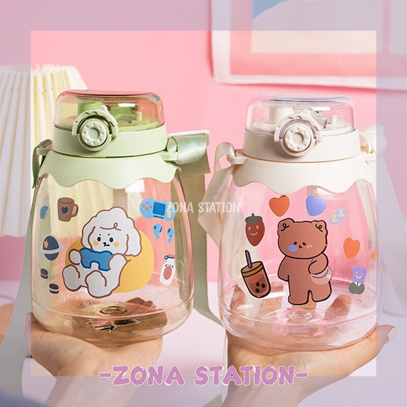 

[ZS] 1 Lembar / Sticker Bear Dog Cute Decoration Scrapbook