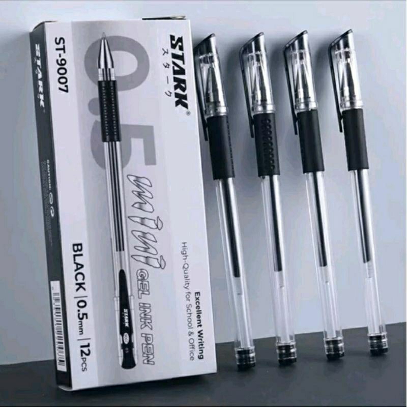 

Pulpen Gel Stark ST-9007 0,5mm (isi 12 pcs)