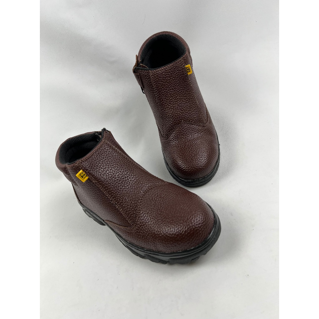 DISKON SEPATU SAFETY UJUNG BESI ORIGINAL SEPATU SAFETY CATERPILLAR SIZE 36-45 TERLARIS SEPATU SAFETY