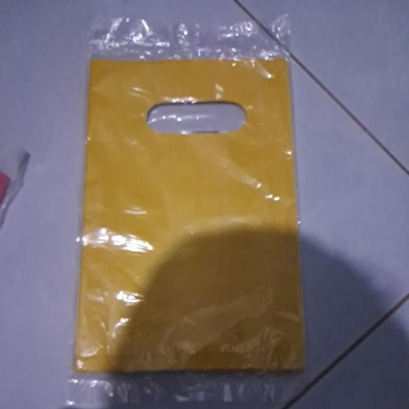 Kresek Olshop Plastik Olshop Polos Plong Tebal Ukuran 15x22