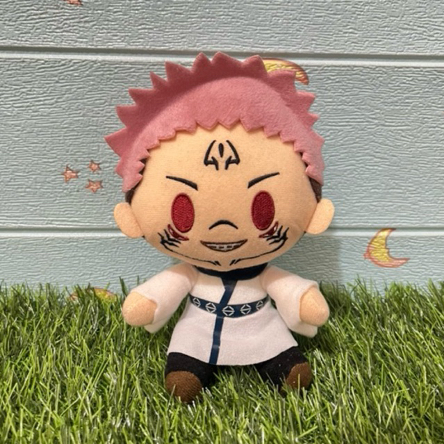 Boneka Plush Official Anime Jujutsu Kaisen Sukuna Original Chokonokko