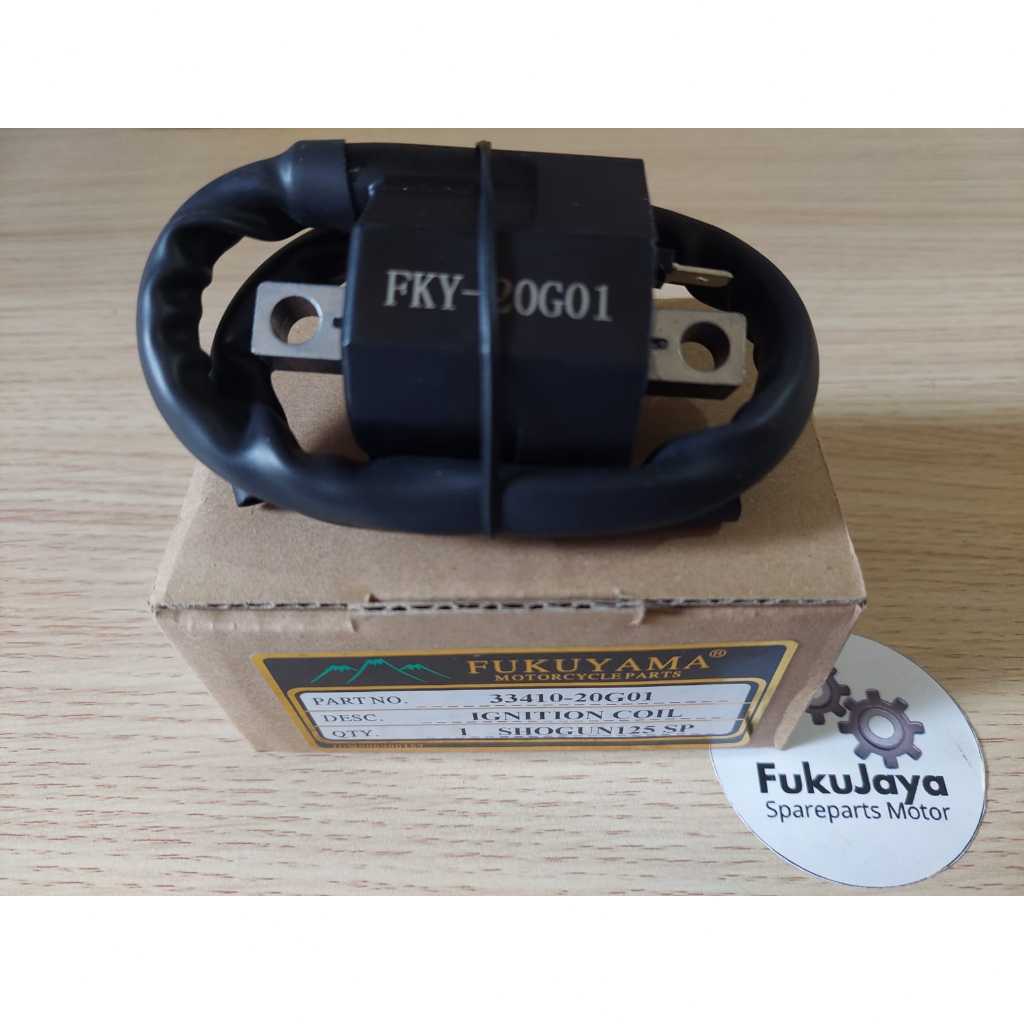 Fukuyama Ignition Comp Coil Koil Pengapian 12V Volt Suzuki Shogun 125 SP (33410-20G01) - Fukujaya Sp
