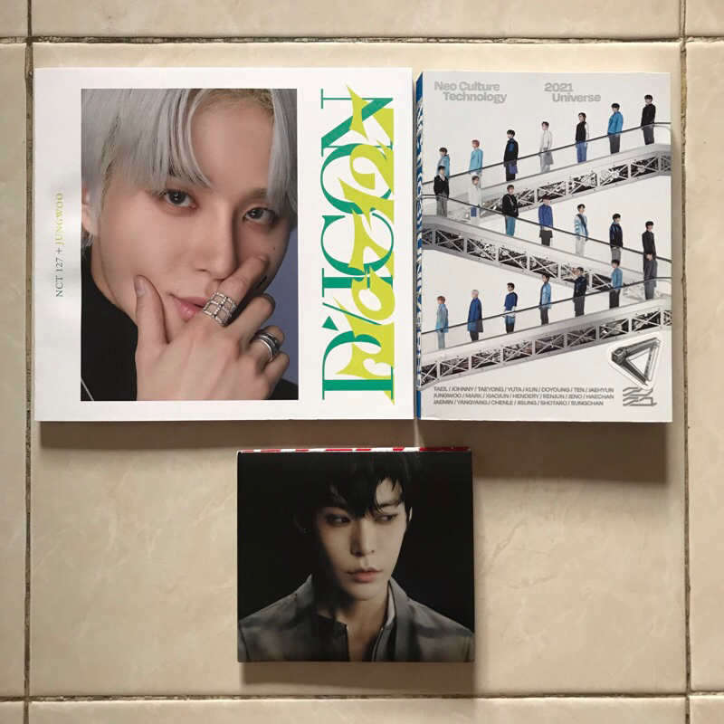PHOTOBOOK DICON JUNGWOO PHOTOBOOK DICON MINI DFESTA NCT 127 ALBUM ONLY UNIERSE NCT 2021 DIGIPACK ONL