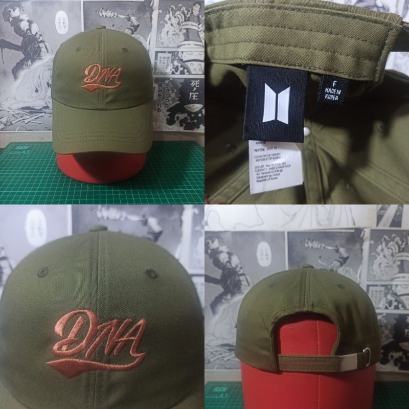 bts dna official merch cap