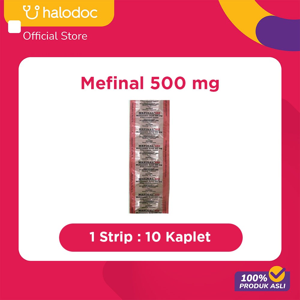Mefinal 500 Mg 10 Kaplet