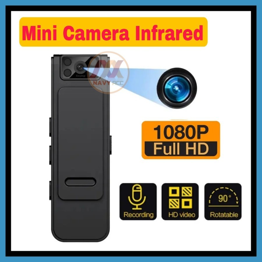 MH - Spy Camera HD Model Rotating Camera Mini Kamera Pengintai Clip Z8