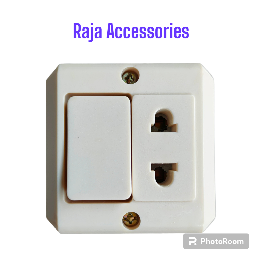 SAKLAR + STOP KONTAK TEMPEL DEXICON