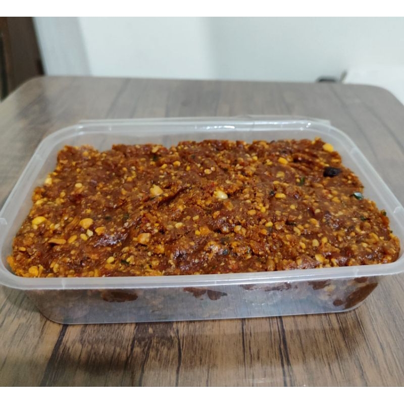 

sambel pecel sedang kemasan box