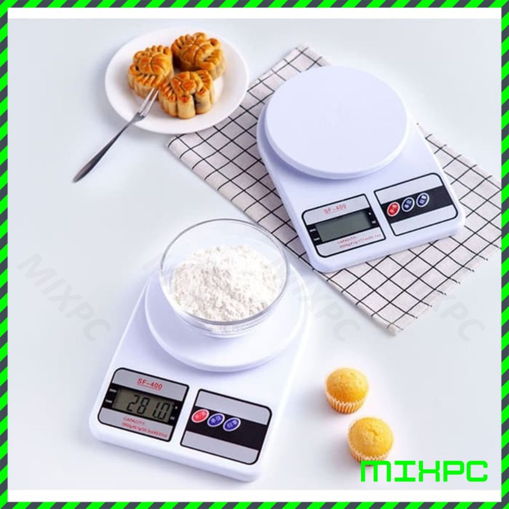 Timbangan Kue Dapur Digital SF400 KITCHEN SCALE SF-400 SF 400 Free Baterai