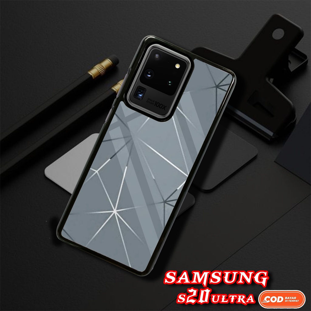 CASE SAMSUNG S20 ULTRA - Casing SAMSUNG S20 ULTRA SEVEN CASE [ MOZAIK ] Silikon SAMSUNG S20 ULTRA  -