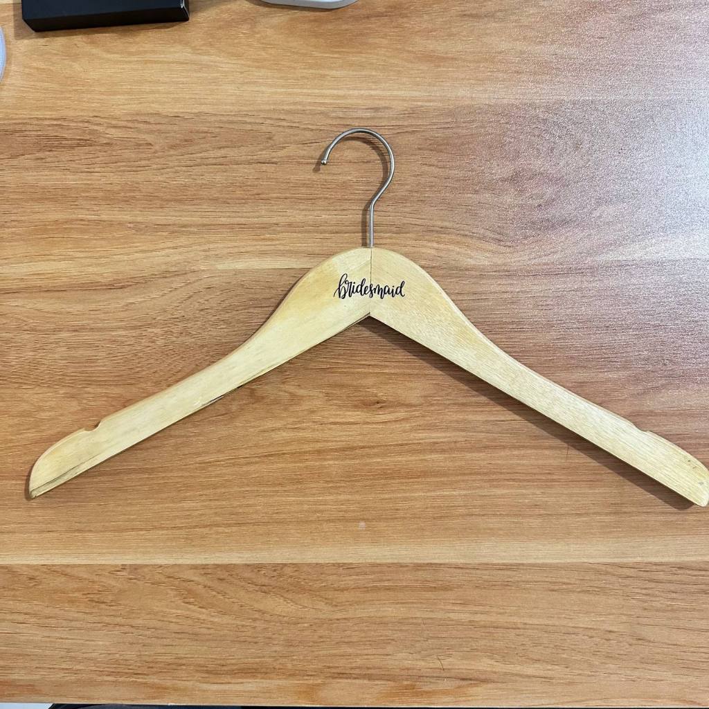 Hanger Baju Custom / Gantungan Baju Kayu Custom