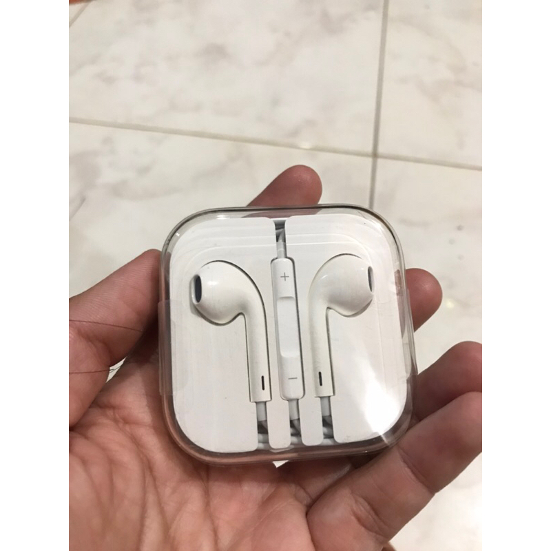 Earphone Original Headset iPhone Original Ibox bawaan