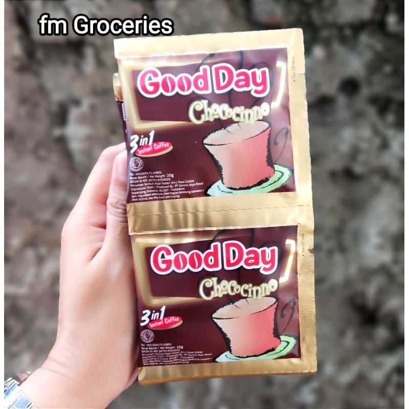 

Good Day Chococinno 20 gram isi 10 Sachet