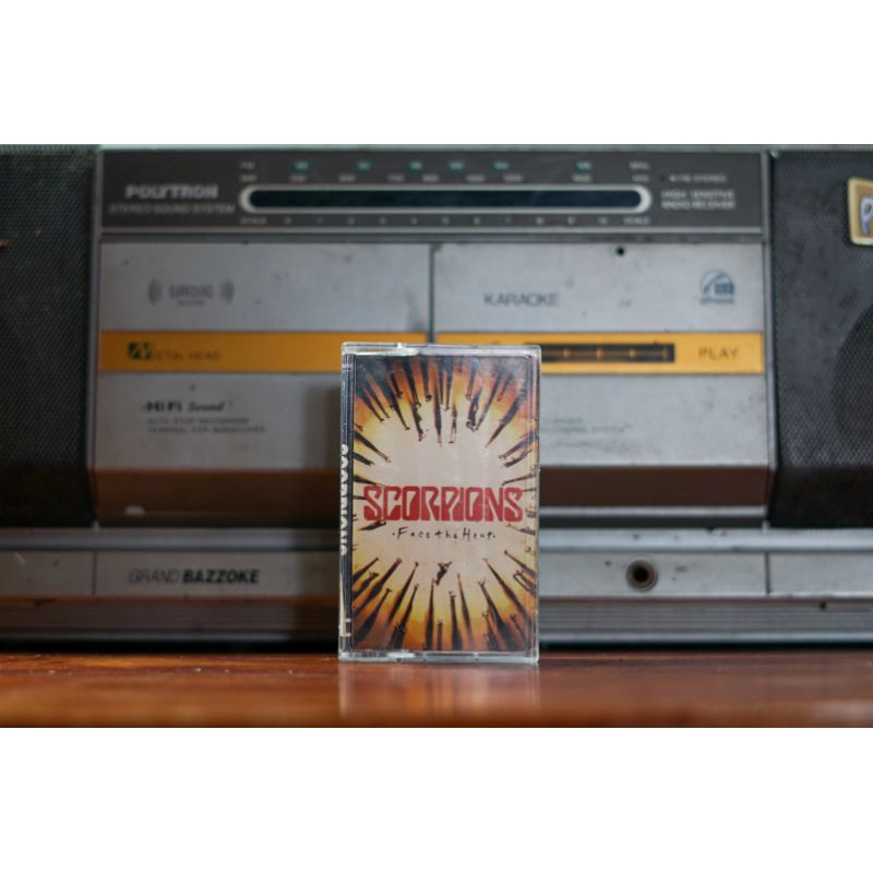 Kaset pita Scorpions - face the heat