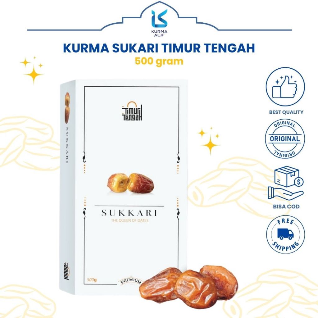 

Kurma Sukari TIMUR TENGAH Premium High Quality Dates