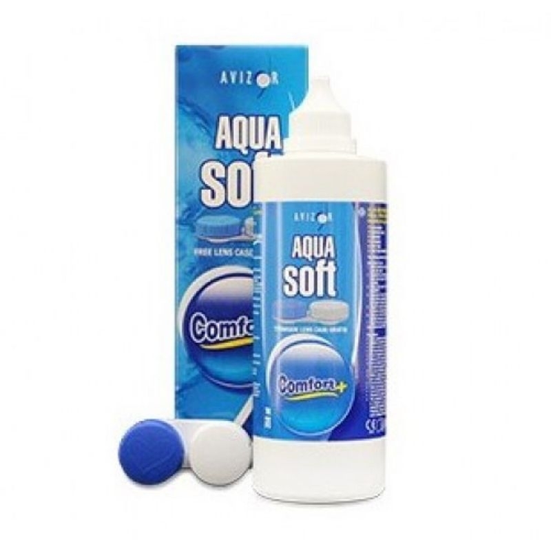 cairan softlens aqua soft 350ml