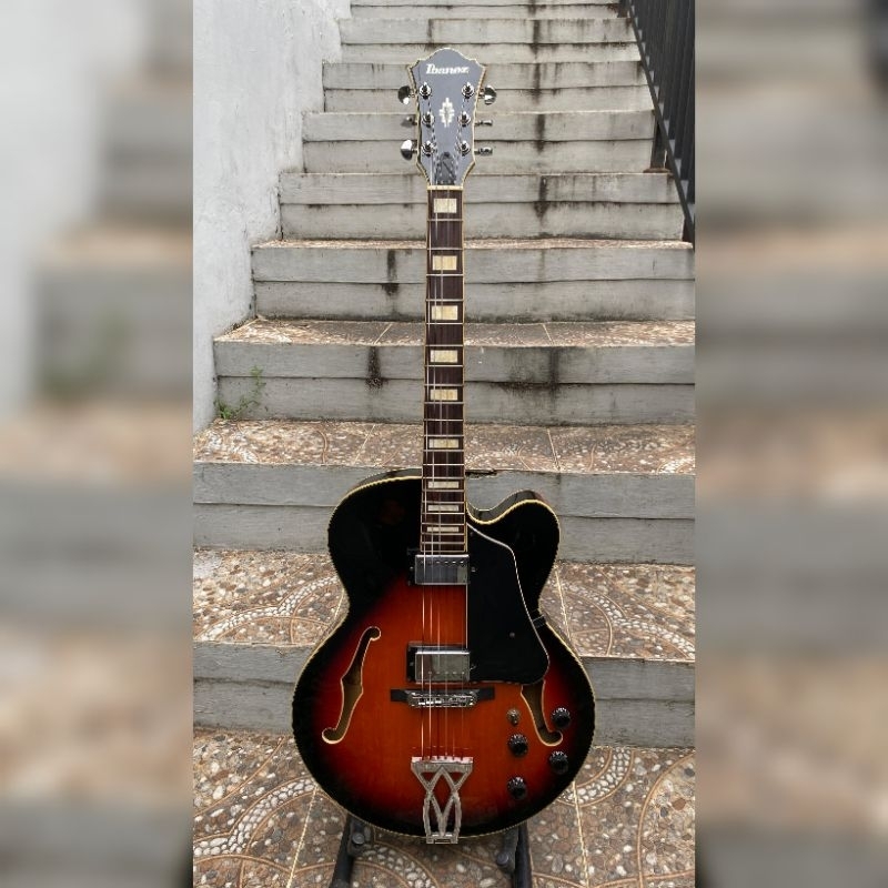 Ibanez Artcore AF75-BS Brown Sunburst Original