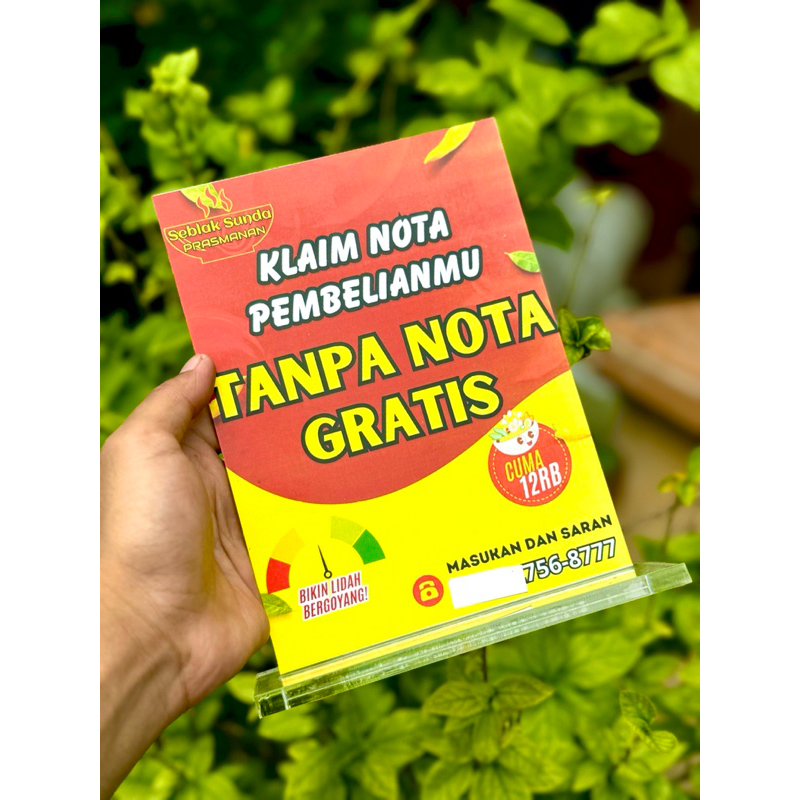 

PAPAN AKRILIK SERBA GUNA BISA REQUEST TULISAN UKURAN 15x20 BAHAN TEBAL