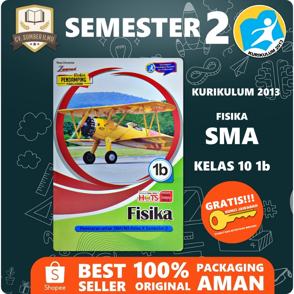 LKS FISIKA SMA KELAS X 10 SEMESTER 2 K13 | Zamrud PUTRA NUGRAHA