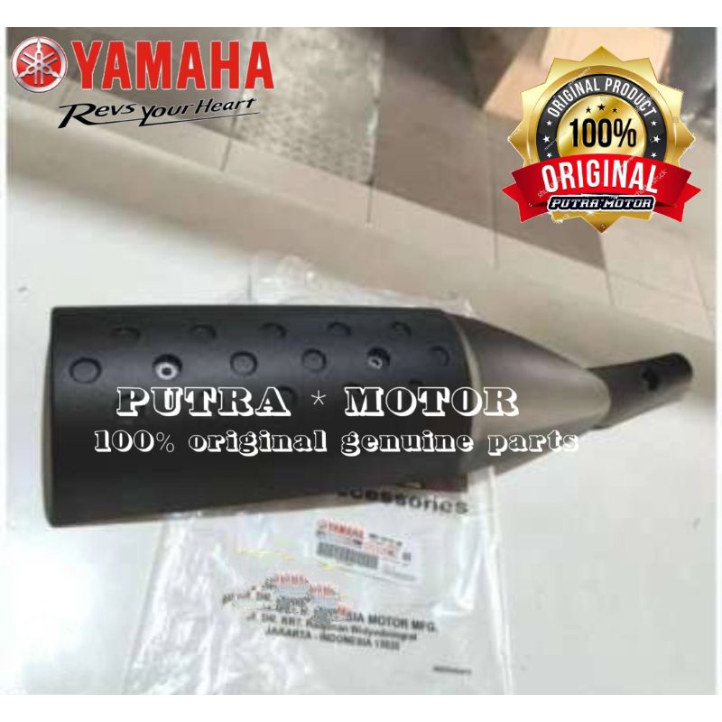 PROTECTOR MUFFLER COVER PELINDUNG KNALPOT YAMAHA XSR 155 ORI YGP