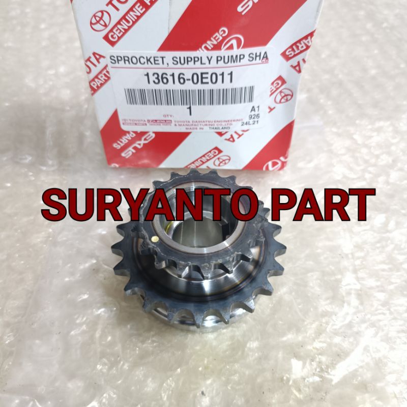 Gear Gigi Bospom Sprocket Supply Pump Toyota Innova Reborn Fortuner VRZ Hilux Revo Diesel 2GD Asli O