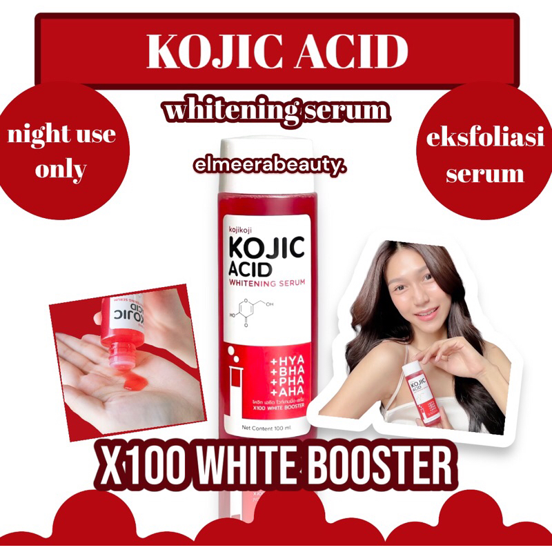 ABOUTMEE - KOJIC ACID BODY SERUM 100ML | KOJIC ACID BRIGHTENING BODY SERUM