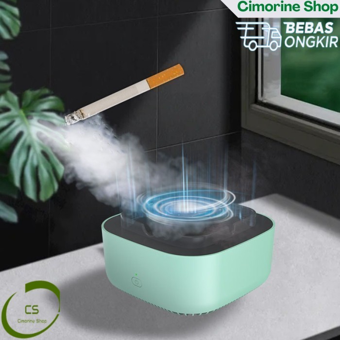 Asbak Elektrik Pembersih Udara Penghisap Penyaring Asap Rokok