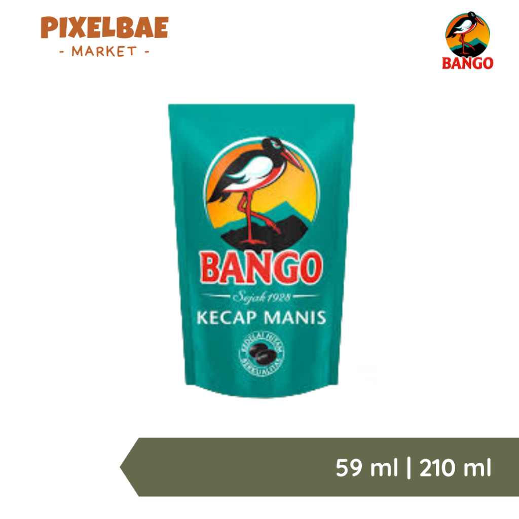 

KECAP BANGO KEMASAN 59 ML 210 ML