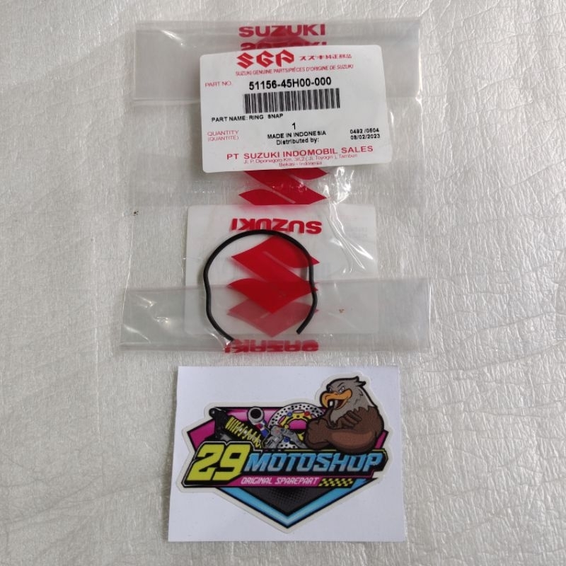 Ring Snap Snapring Tahanan Seal Shock Depan Satria Fu 150 Karbu Original SGP