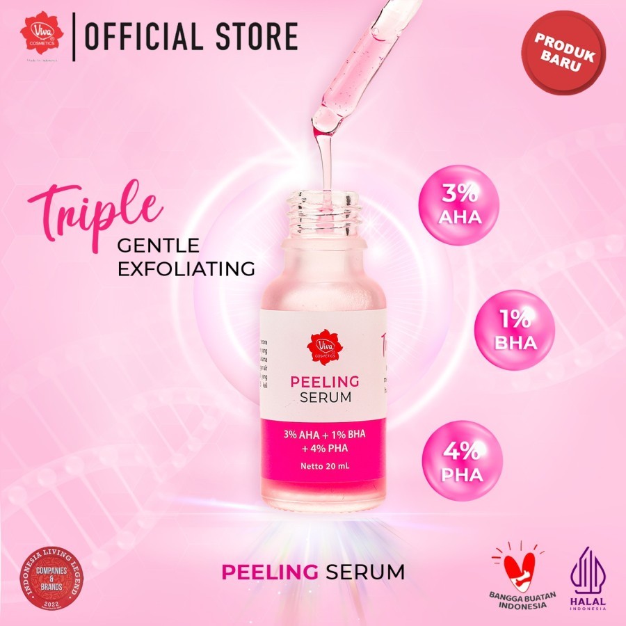 Viva Peeling Serum with Glycolic Acid, Salycilic Acid, Gluconolactone